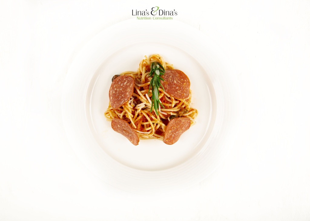 Spaghetti Putanisca / سباجيتي مع الببروني