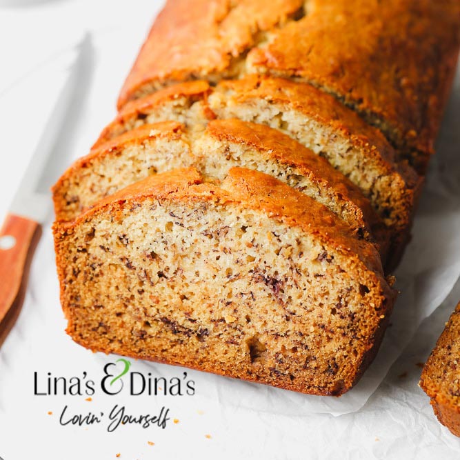  خبز الموز (Vegan)