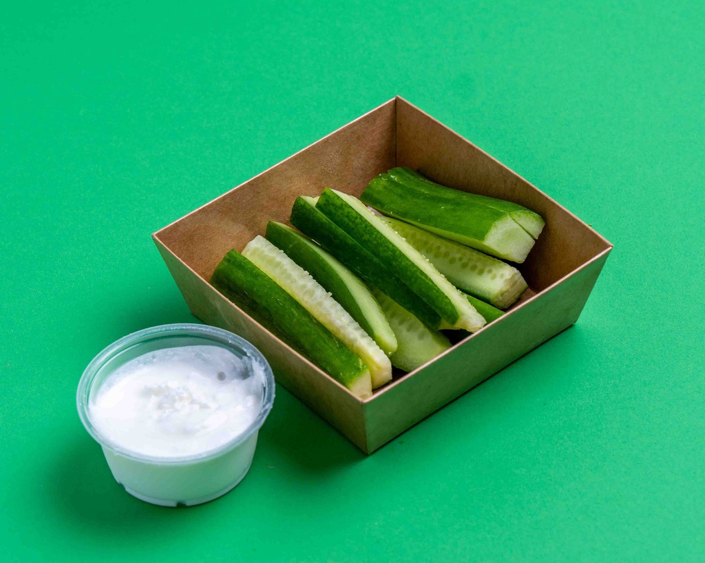 Cucumber Sticks With Feta / قطع الخيار مع جبنة الفيتا