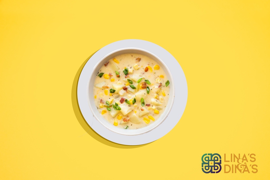Corn Potato soup / ذره و بطاطا