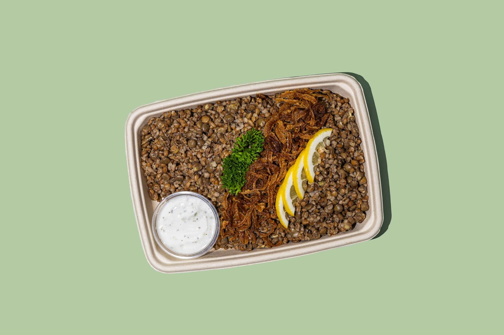 Modardara Burghol Yoghurt Cucumber /  مدردرة برغل مع اللبن والخيار