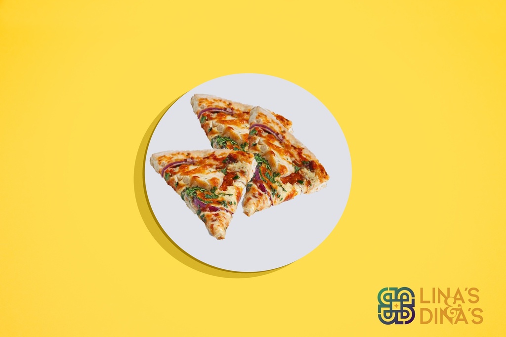 Chicken BBQ pizza / بيتزا باربكيو الدجاج