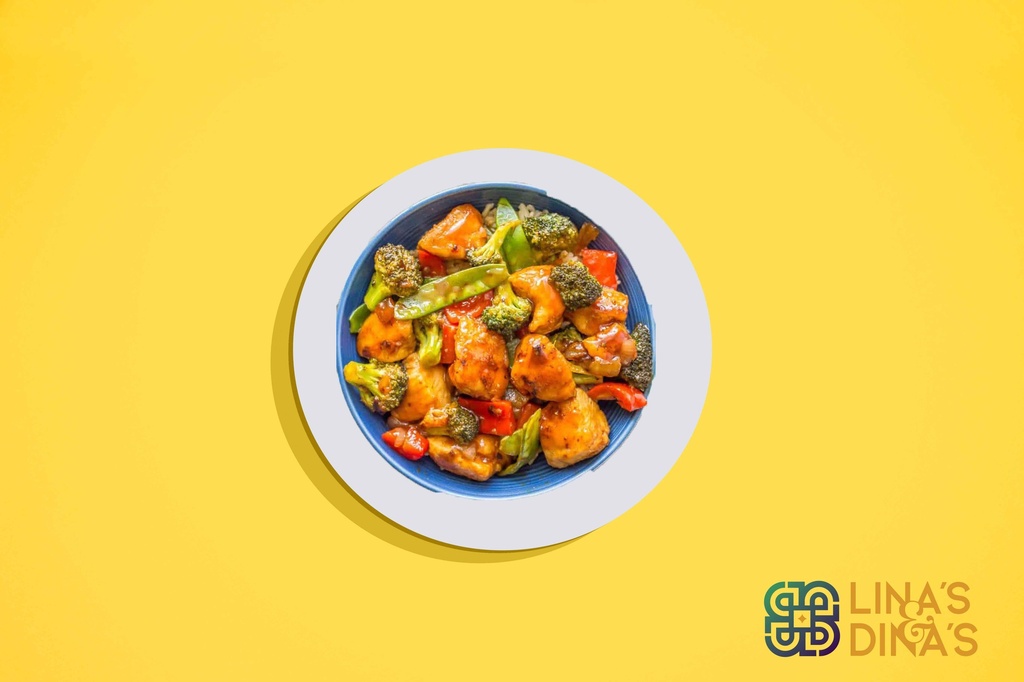 Sweet &amp; sour chicken with Veggies / دجاج حامض و حلو مع خضروات (HP)