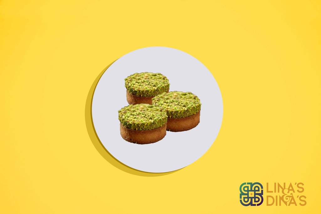 Tarte Pistachio and Mouhalabiya  تارت المهلبية مع الفستق (Diabetic)