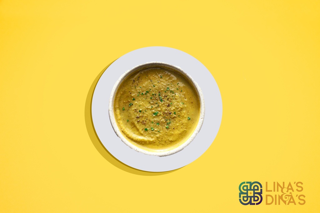 Lentil and peas soup / عدس و بازلاء (Vegan)