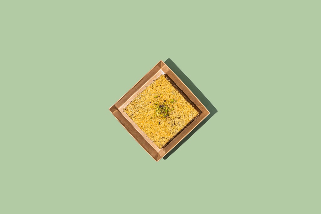 كنافة بالمكسرات  (Vegan)