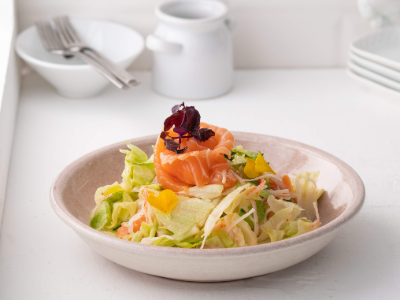 Salmon Avocado Salad / سلطة الافوكادو مع السلمون