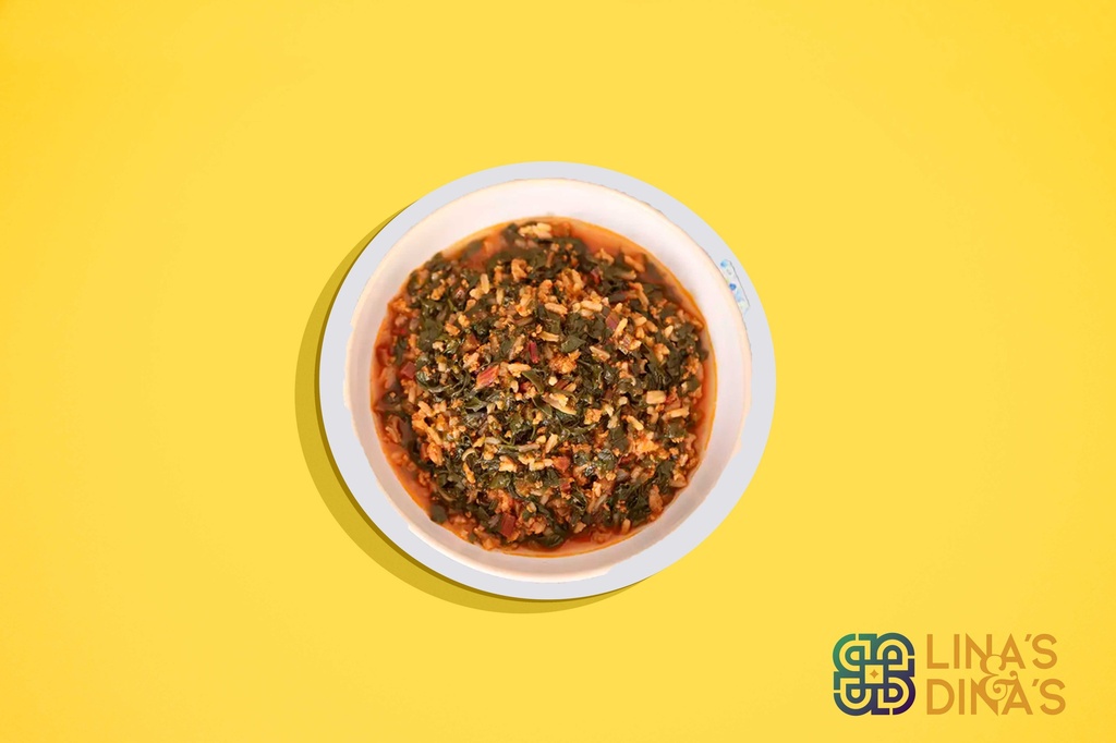 Spinach Stew W Minced Beef/مرق السبانخ مع اللحم المفروم (Keto)