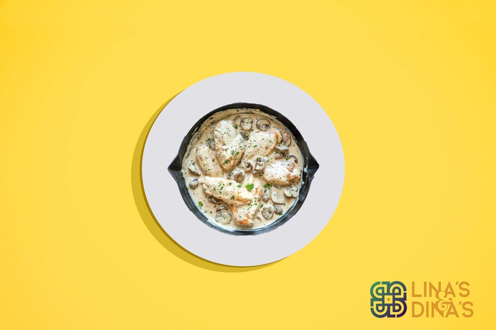 Chicken Mushroom Steak/ستيك دجاج بالفطر (Keto)