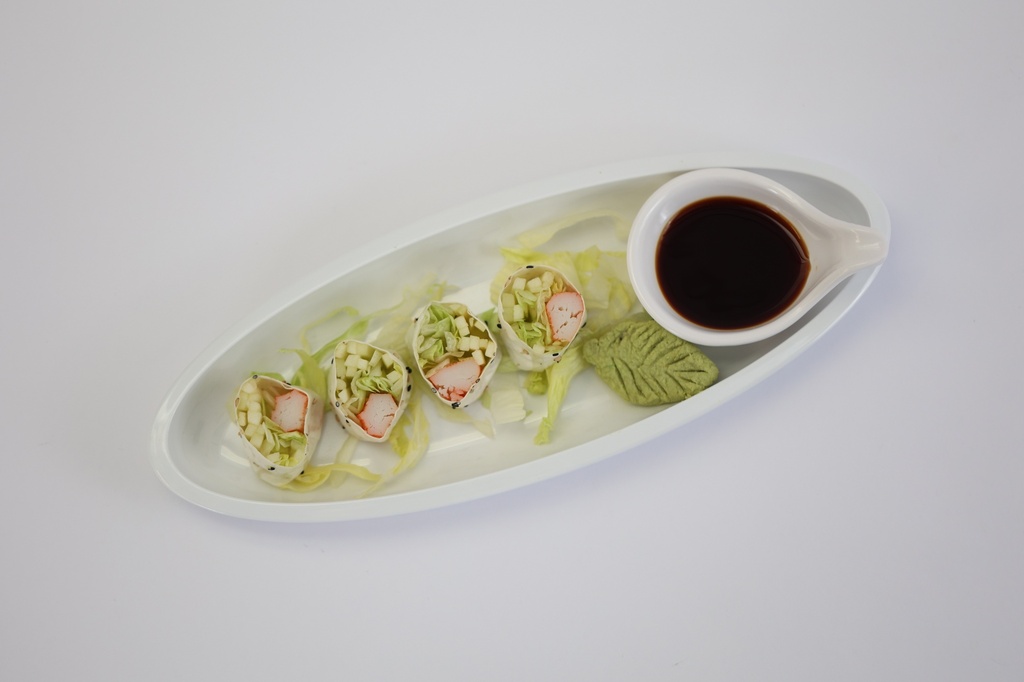 Crab Veggie Maki / كراب فيجي ماكي (Keto)