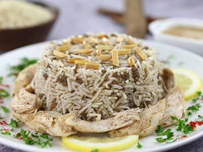 Oriental Rice With Chicken / دجاج شرقي مع الدجاج
