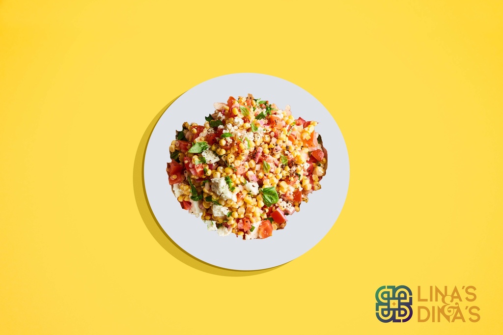 Corn With feta Salad /سلطة ذرة مع فيتا