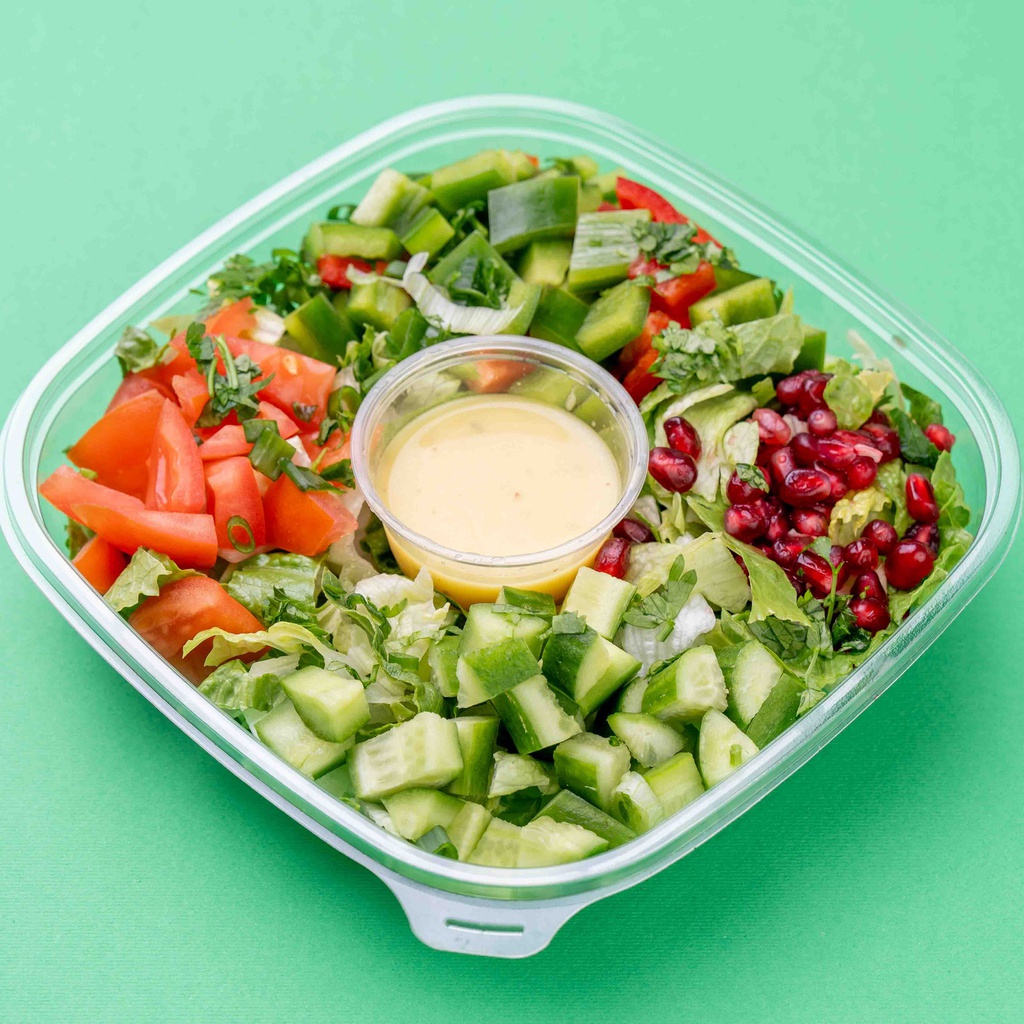 Green Salad w Pomegranate / سلطة خضراء بالرمان