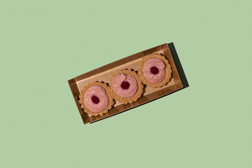 WOW - Raspberry Tarte /  تارت التوت (Diabetic)  ( New )