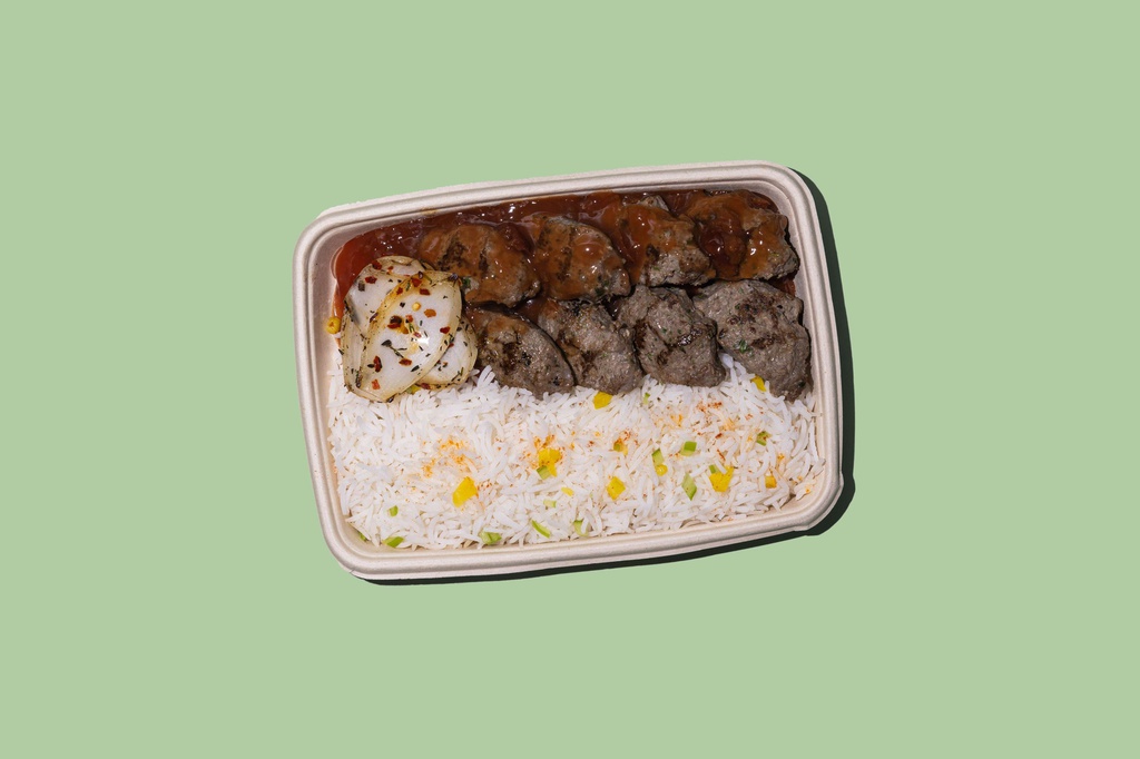 WOW - Cherry Kafta w Rice / كفتة الكرز مع الأرز