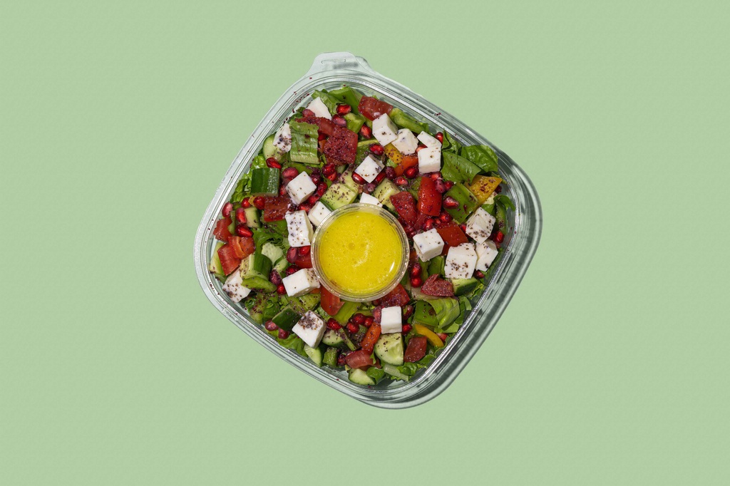 WOW - Sumac green salad  / سلطة السماق الخضراء  ( Vegan )