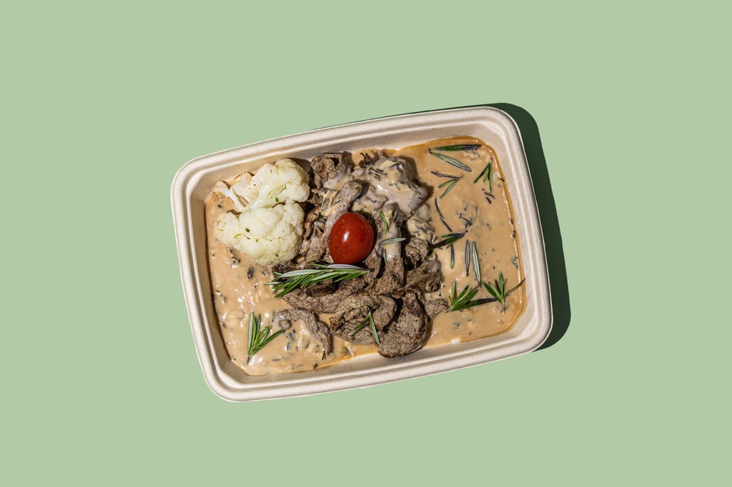 Steak Herb Sauce (New /KETO) / ستيك بصلصة الأعشاب (كيتو)