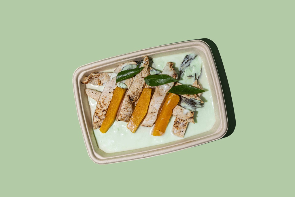 Chicken Green Curry HP / دجاج بالكاري الأخضر