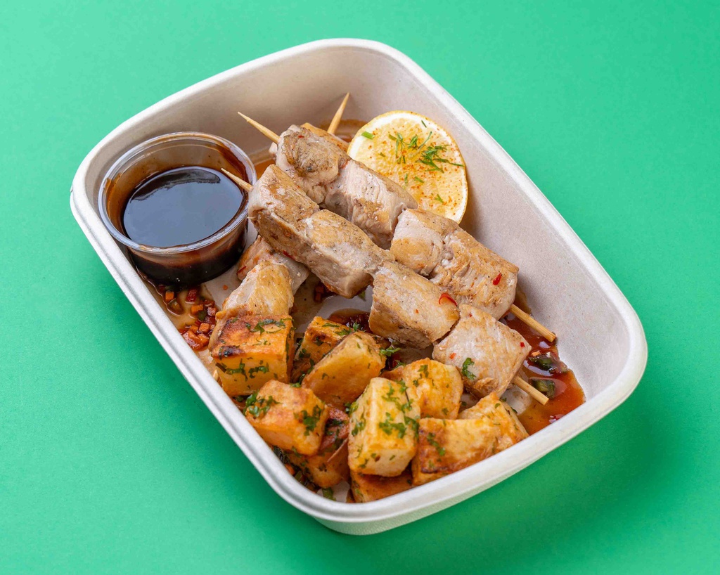 Lemon Grass Chicken W Potato / دجاج بعشب الليمون مع البطاطس