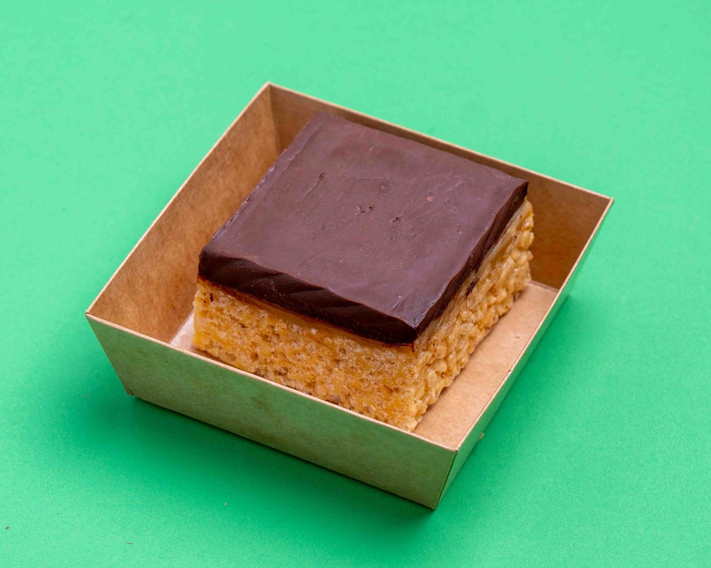 Chocolate Rice Crispy Mallows / شوكولا أرز المحمص مالّاو