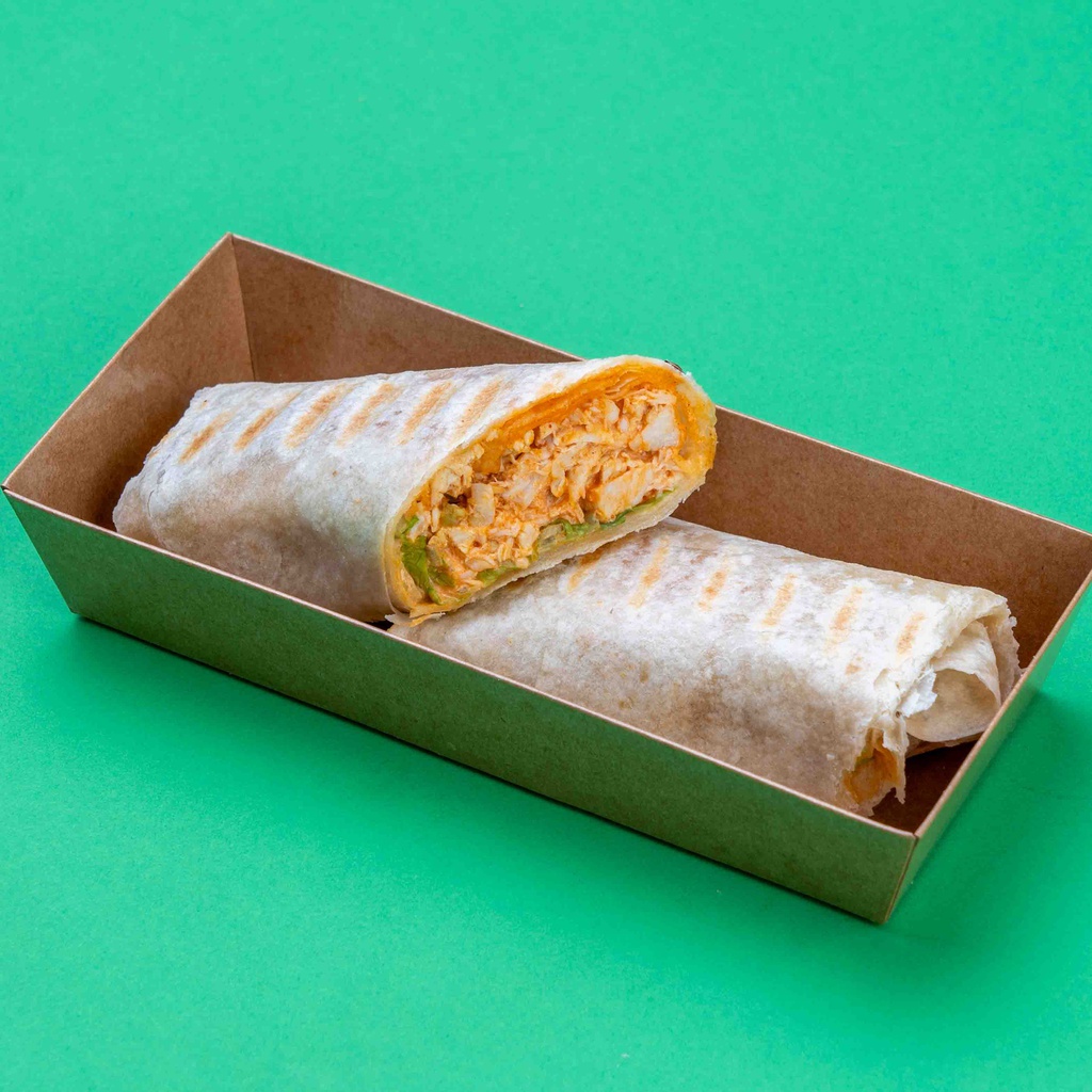 Buffalo Chicken Wrap (New) / صاج بافالو الدجاج 