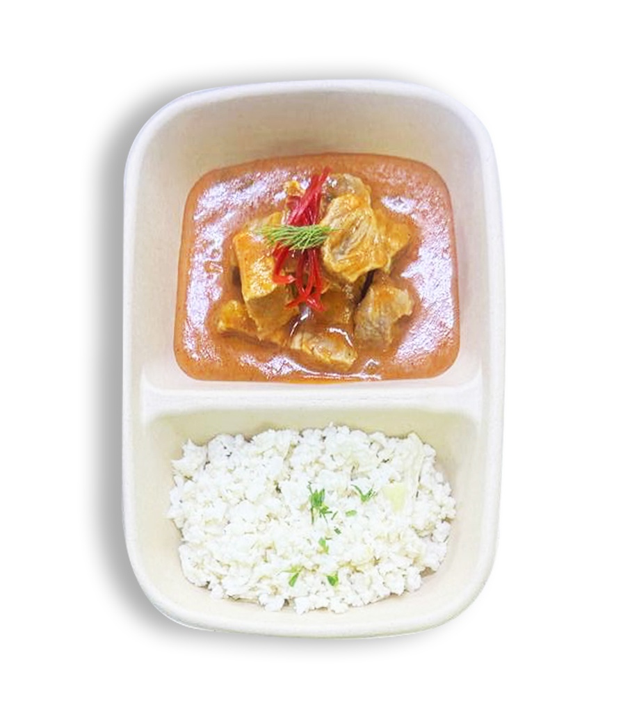 Thai red chicken curry / كاري الدجاج الأحمر التايلاندي