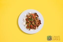 [MN0286-0.5] Oriental Rice With Minced Meat And Chicken / الأرز الشرقي مع اللحم المفروم والدجاج