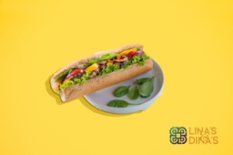 [MN0608-0.5] Beiruty Oriental Chickpeas Sandwich / ساندوتش بيروتي حمص شرقي (Vegan)
