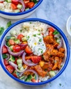[JAH124] Couscous Chicken Poke / كسكس الدجاج