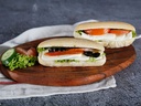 [JAH29] Panini Halloumi Pesto Sandwich / ساندوتش بانيني حلوم مع النعنع