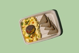 [KETONEW89-0.5] Egg W Minced Meat/بيض مع لحم مفروم (Keto)