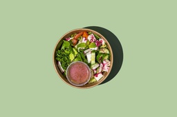 [KETONEW139-0.5] Fattouch Halloumi / فتوش مع الحلوم (Keto)