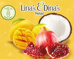 [Murouj-RETAIL00091] Fresh Mango Coconut Pomegranate Juice / عصير مانجو جوزهند رمان طازج