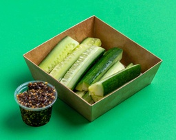 [FUSION77-0.5] Cucumber Sticks W Zaatar / أصابع الخيار مع الزعتر0
