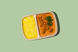 [NMN22204-0.5] دجاج بالزبدة مع أرز زعفران