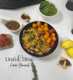 [NVGN176-0.5] أرز مكسيكي مع صلصة الطماطم ( Vegan )