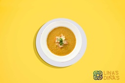 [NMN22238-0.5] Mexican lentil Soup  / شوربة العدس على الطريقة المكسيكية (Vegan)