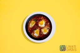 [NMN222177-0.5] Skillet Egg with spinach / مقلاة البيض بالسبانخ