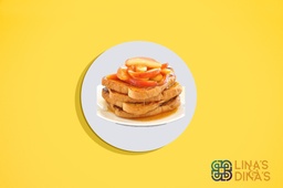 [NMN222263 - 0.5] Cinnamon French Toast w Maple Syrup/ توست فرنسي بالقرفة