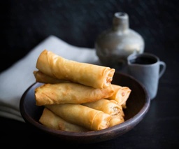 [RAMDWOW202343-1] WOW- Indian Potatoes Spring Rolls /سبرينج رولز بطاطا هندية