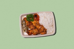 [NEWMN2023V2102-1] دجاج طاووق مع أرز أبيض