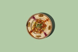 [NMN24127-1] Hummus Mashed W Lemon &amp; Olive Oil / حمص مهروس مع زيت الزيتون والليمون