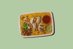 [NMN24166-1] أرز بني دجاج كباب برياني