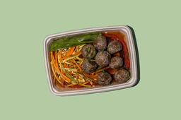 [NMNLC2432] Meatball With Shreded Veggies / كرات اللحم مع الخضار المقطعة