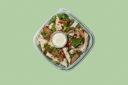 [NMN241000-1] Zaatar Creaser w Garlic Croutons &amp; Chicken / زعتر كريسر مع خبز محمص بالثوم والدجاج
