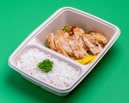 [NCFM007-1] دجاج مشوي مع أرز على البخار