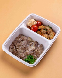 WOW - Garlic Beeftek w Potato / لحم بقري بالثوم مع البطاطس