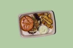 WOW - Fish Burger w Potato / برجر سمك مع بطاطا