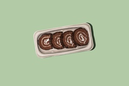 Chocolate Swiss Roll (Diabetic) (GF + LF) / شوكولا سويس رول