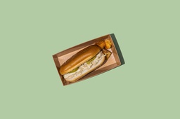 Lebanese Mussahab Chicken Sandwich (LF) / ساندوتش دجاج مسحب لبناني